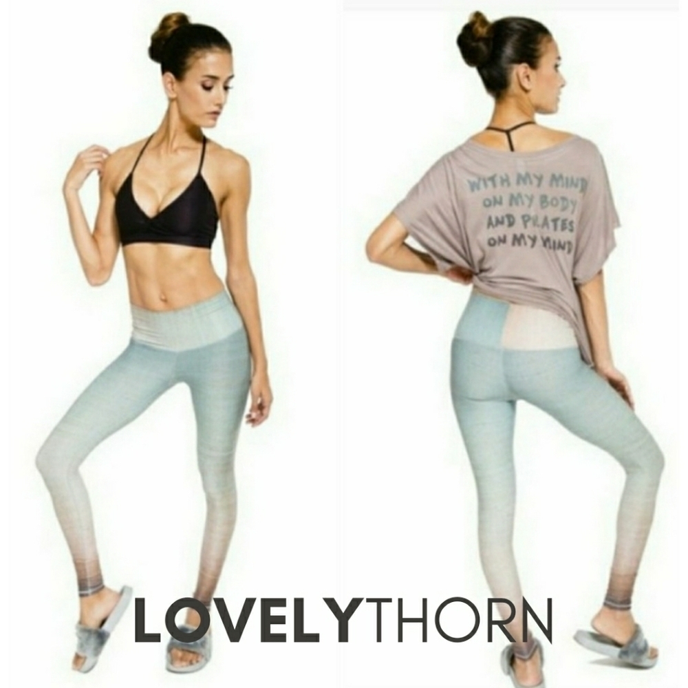 NIYAMA SOL // ltd ed ombre moroccan mint cropped beachcomber